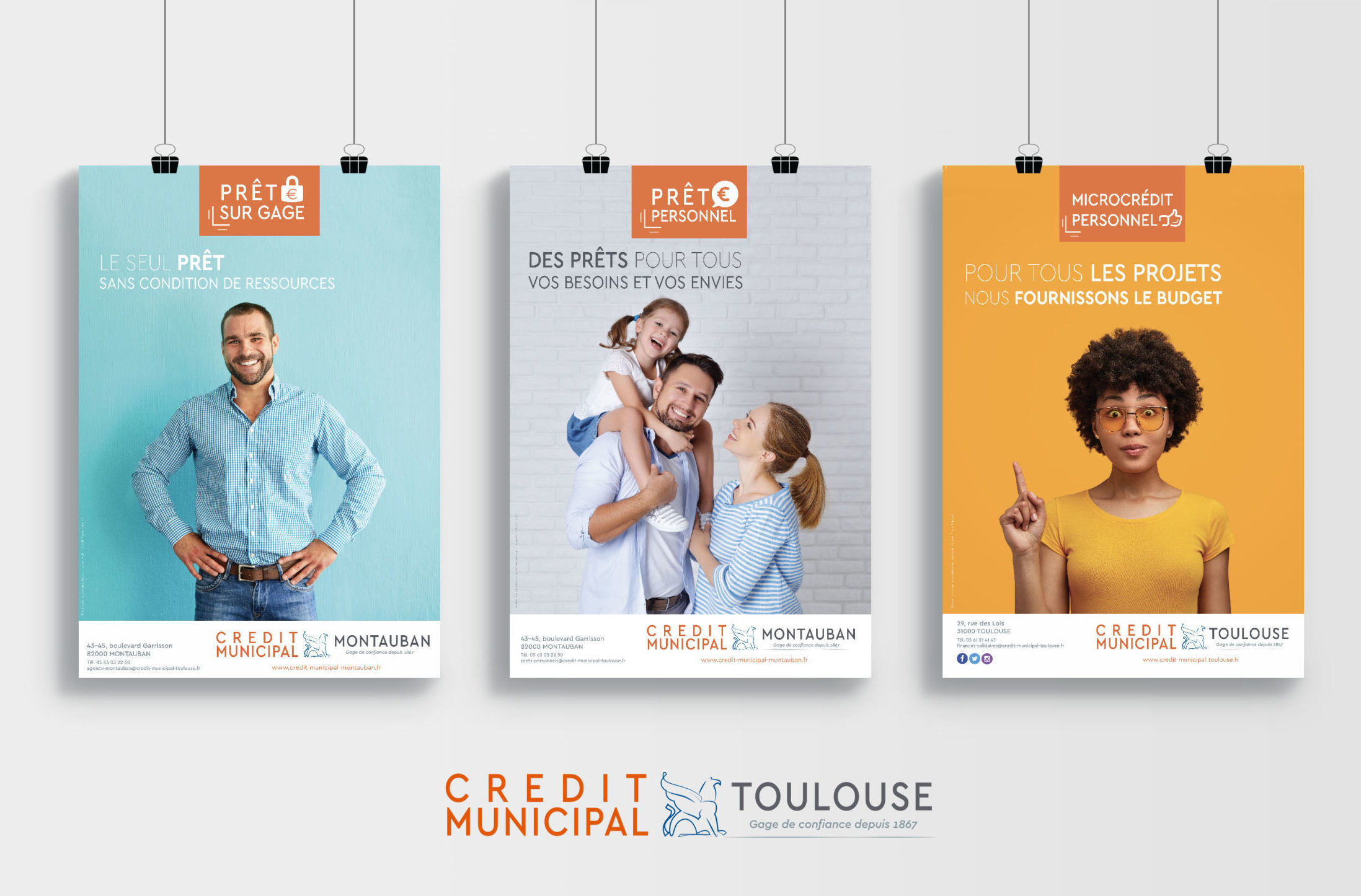 affiches credit municipal de toulouse