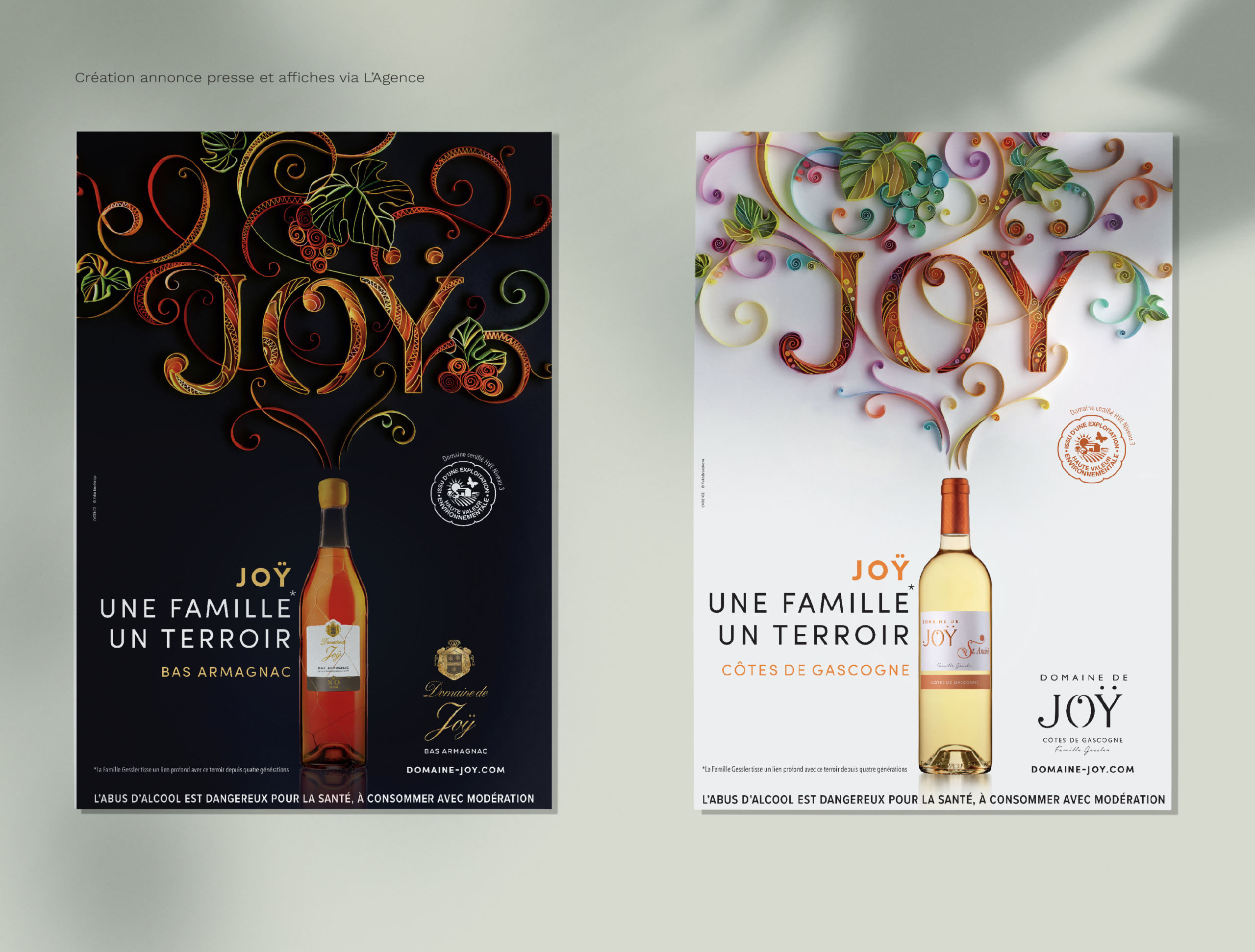 affiches domaine de joÿ