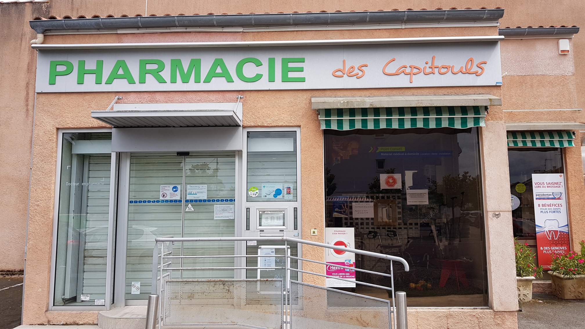 ancienne façade pharmacie Capitouls