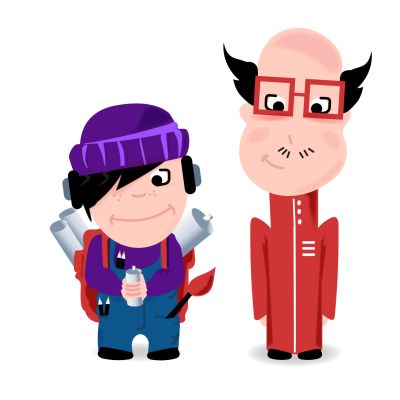 Création mascottes pour enfants // Atorika