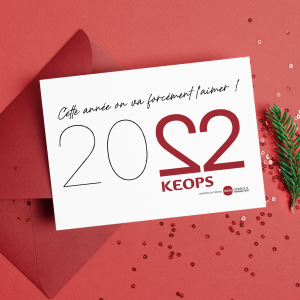 Cartes de voeux KEOPS 2022